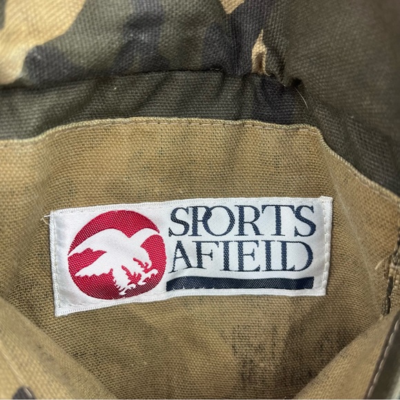 Vintage Reversible Camouflage Blaze Orange Hunting Vest Sz Large - Picture 3 of 10